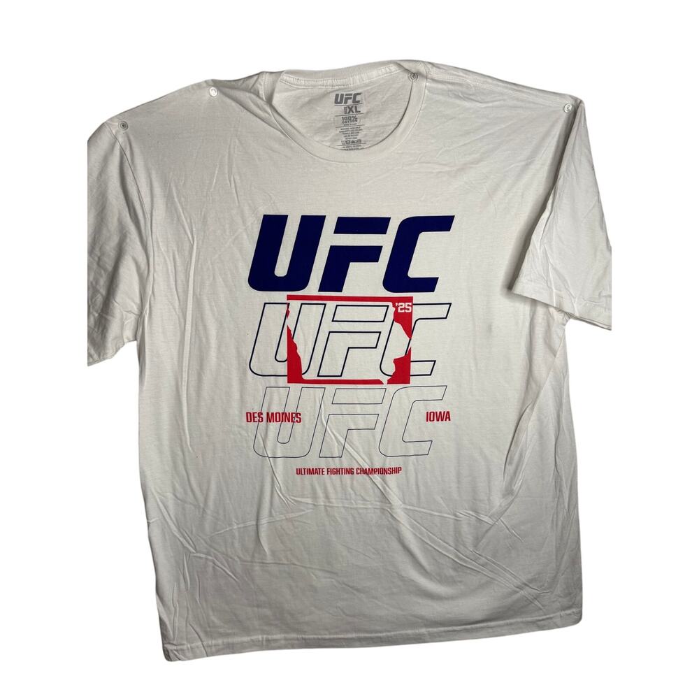 UFC Ultimate Fighting Championship  Men's T Shirts Color White Sizes XL